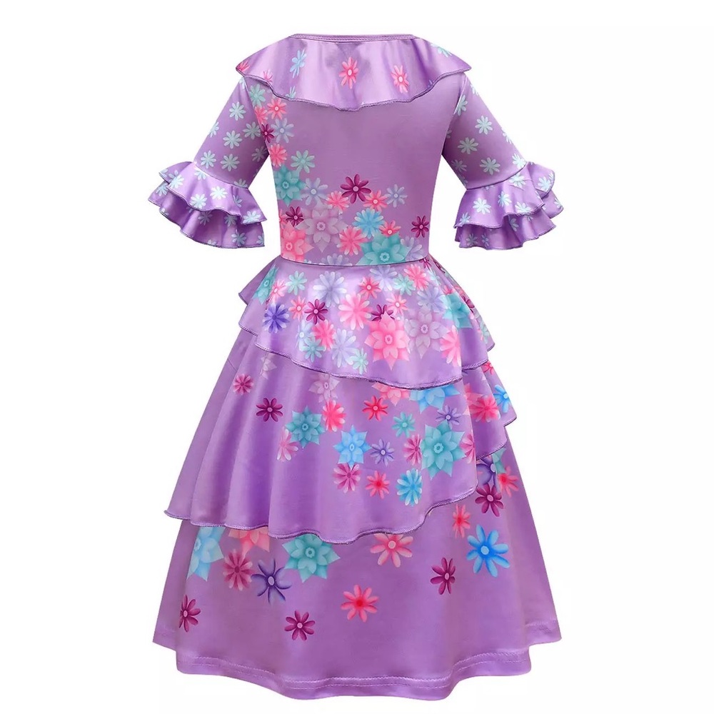 Boutique Encanto Isabella Dress Mirabel Costume set Bag included 5072 - Picture 3 of 7